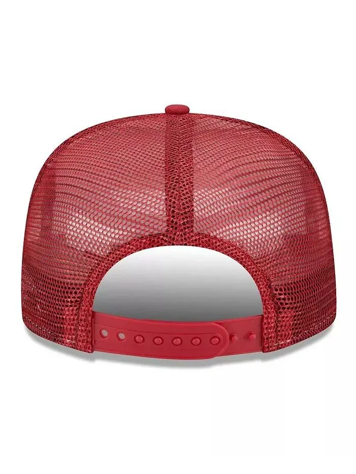 Мужская белая кепка Cardinal Arizona Cardinals Banger 9FIFTY Trucker Snapback New Era — изображение 2 из 4, белый