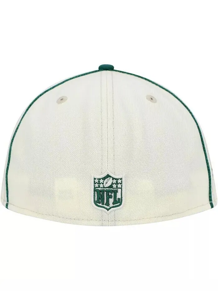 Мужская зеленая шапка New York Jets Soutache 59FIFTY Fitted New Era — изображение 4 из 4