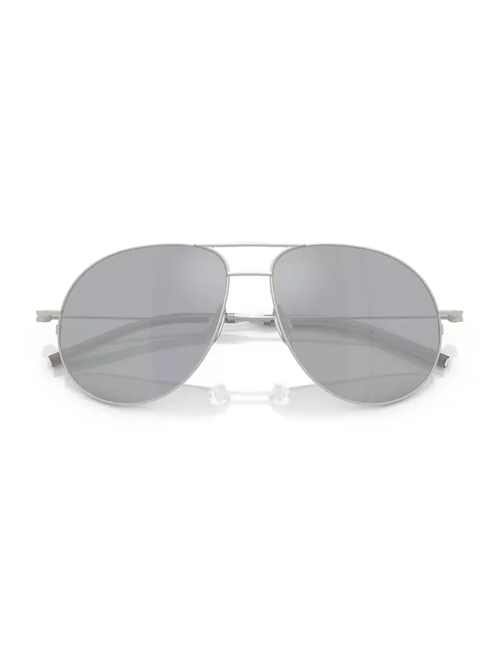 Унисекс солнцезащитные очки, Flyze ME4002 Moncler — изображение 4 из 6, серебристый