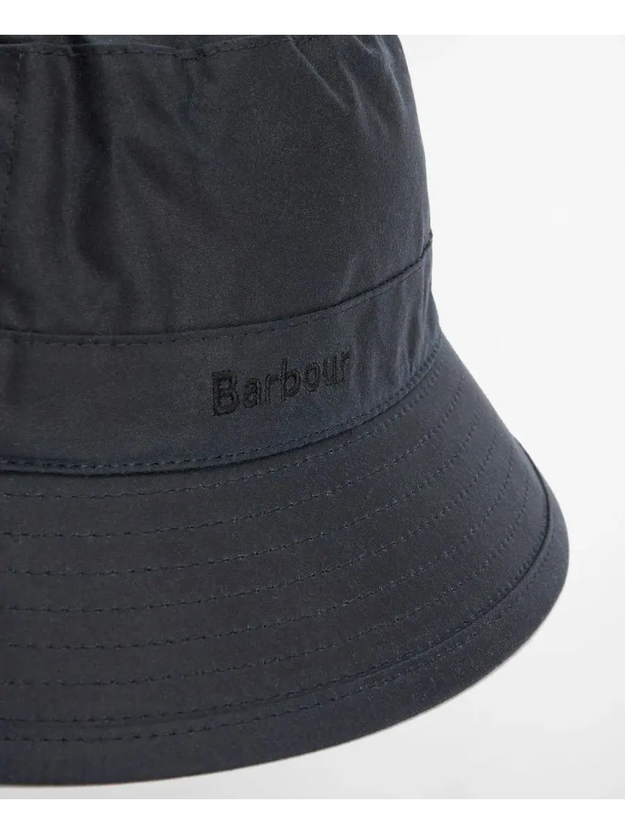 Мужская панама из вощеного хлопка Barbour — изображение 2 из 5, темно-синий