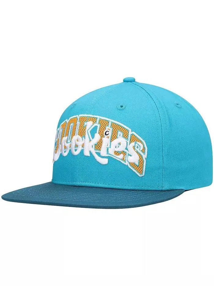 Мужская бейсболка Loud Pack Snapback цвета морской волны и синего цвета Cookies