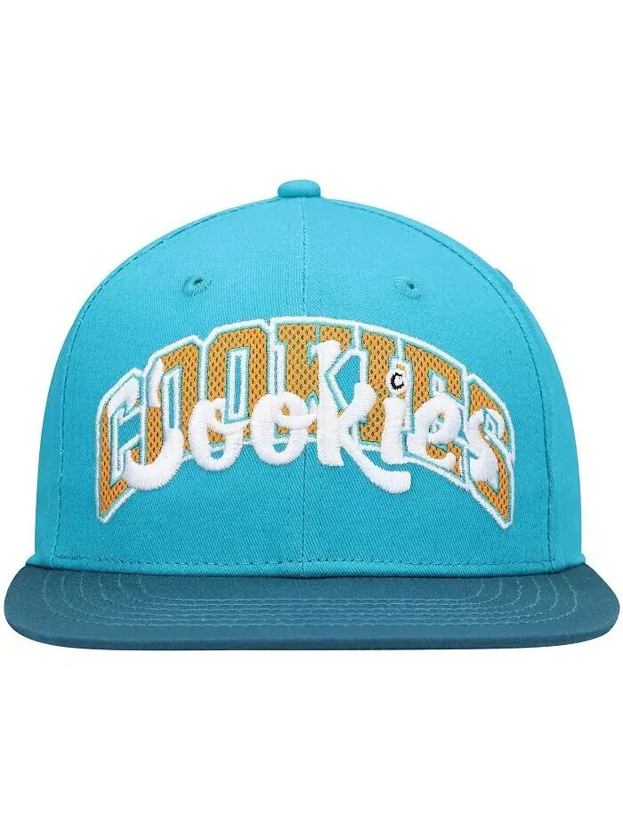 Мужская бейсболка Loud Pack Snapback цвета морской волны и синего цвета Cookies — изображение 2 из 4