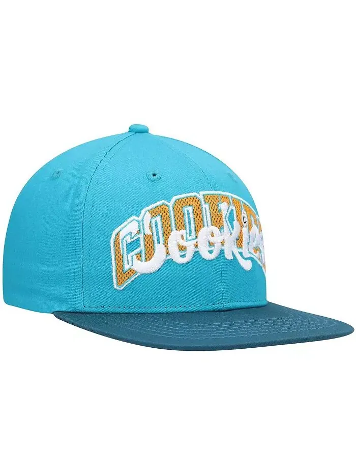 Мужская бейсболка Loud Pack Snapback цвета морской волны и синего цвета Cookies — изображение 3 из 4