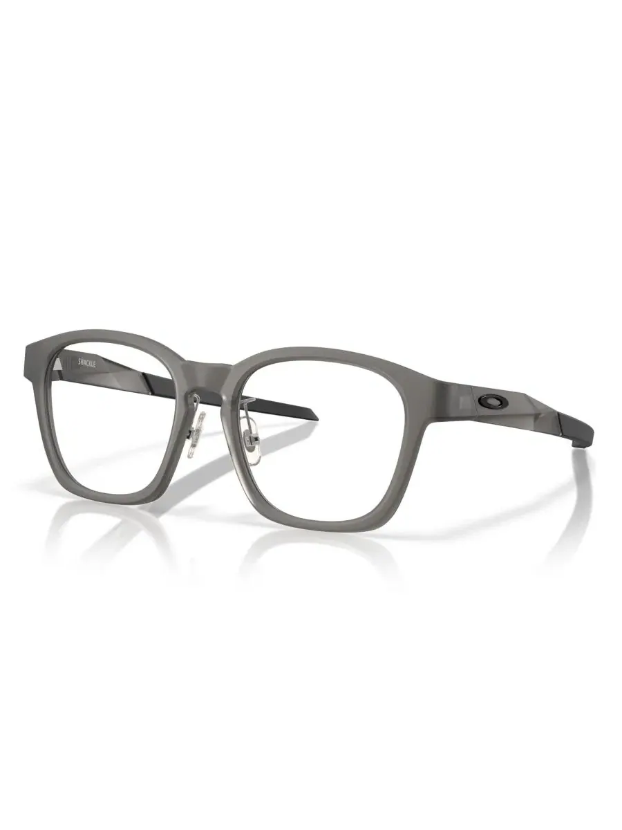 Очки для лица квадратной формы Satin Gray Smoke Oakley