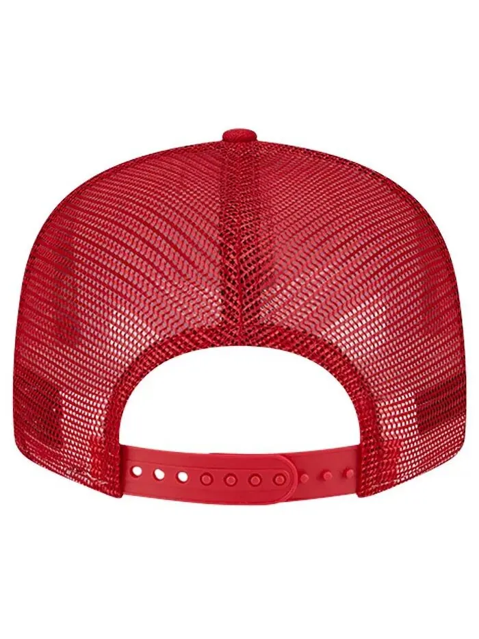 Мужская красная шляпа Snapback Philadelphia Phillies Bikini Bottom Trucker 9FIFTY New Era — изображение 3 из 4, красный