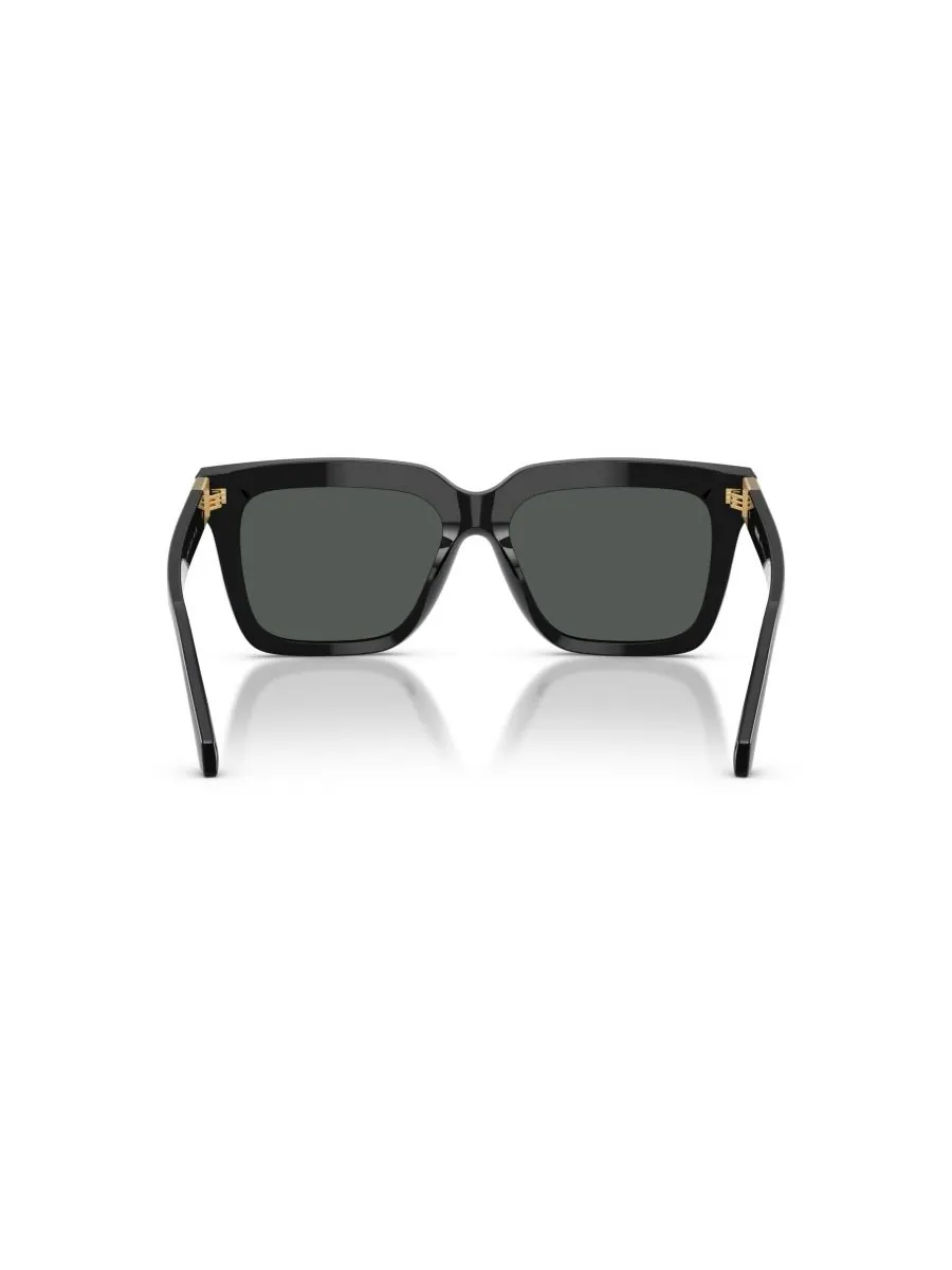 Женские квадратные солнцезащитные очки, VE4498 Versace — изображение 5 из 8, коричневый