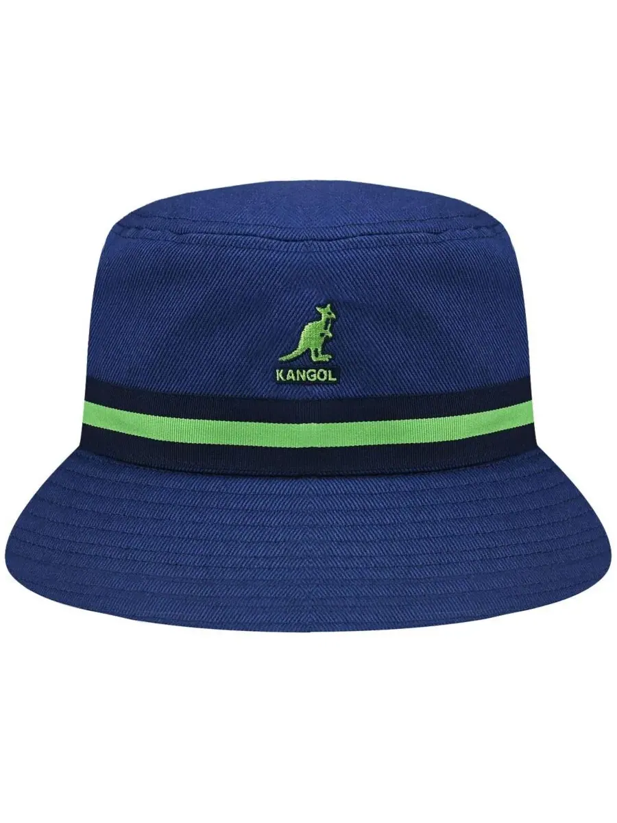 Мужская полосатая панама Lahinch Kangol — изображение 1 из 2, темно-синий
