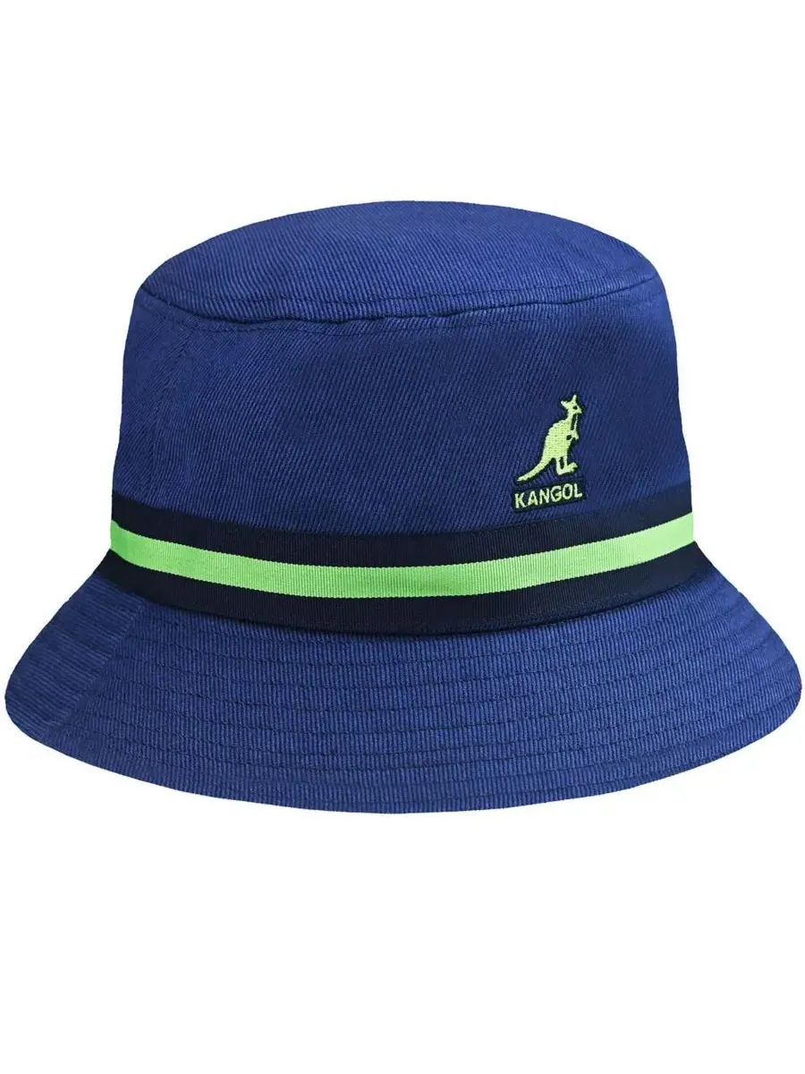Мужская полосатая панама Lahinch Kangol — изображение 2 из 2, темно-синий
