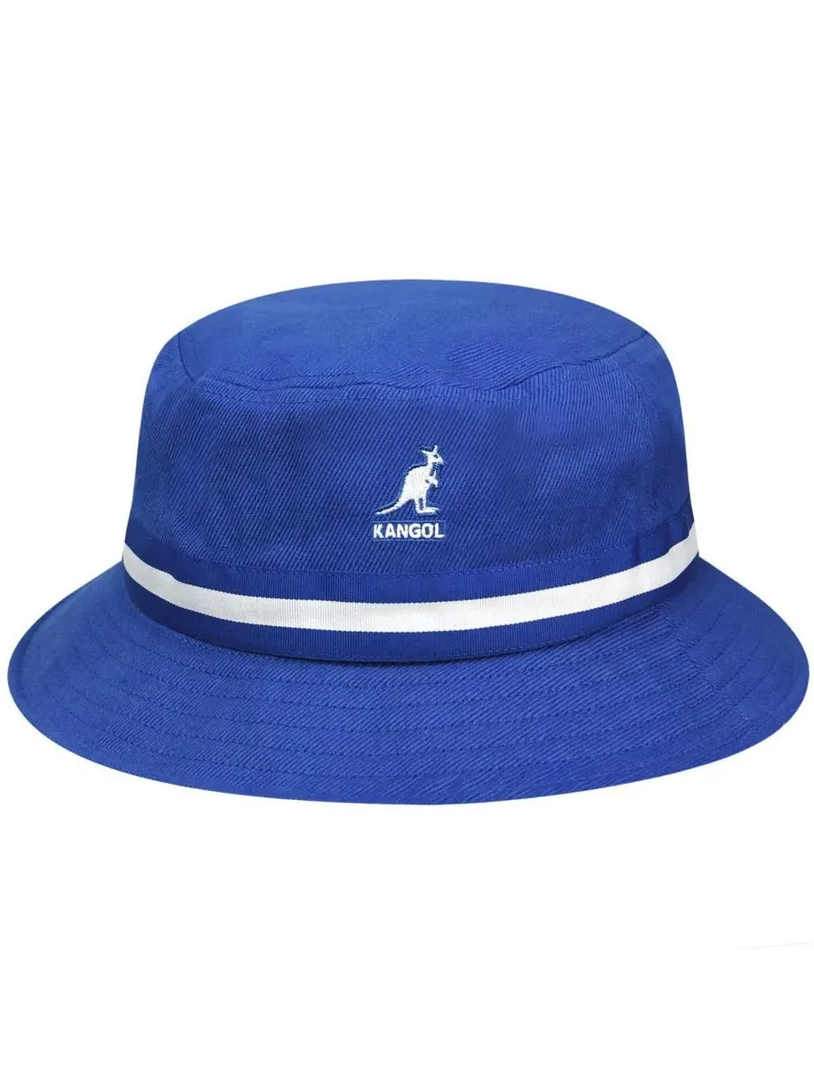 Мужская полосатая панама Lahinch Kangol — изображение 2 из 4, синий