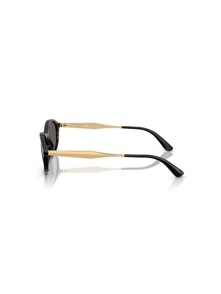 Женские овальные солнцезащитные очки, VO5625S Vogue Eyewear — изображение 3 из 7, черный