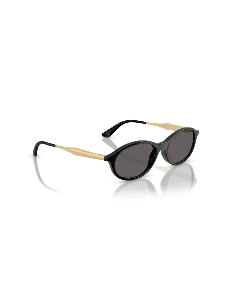 Женские овальные солнцезащитные очки, VO5625S Vogue Eyewear — изображение 6 из 7, черный