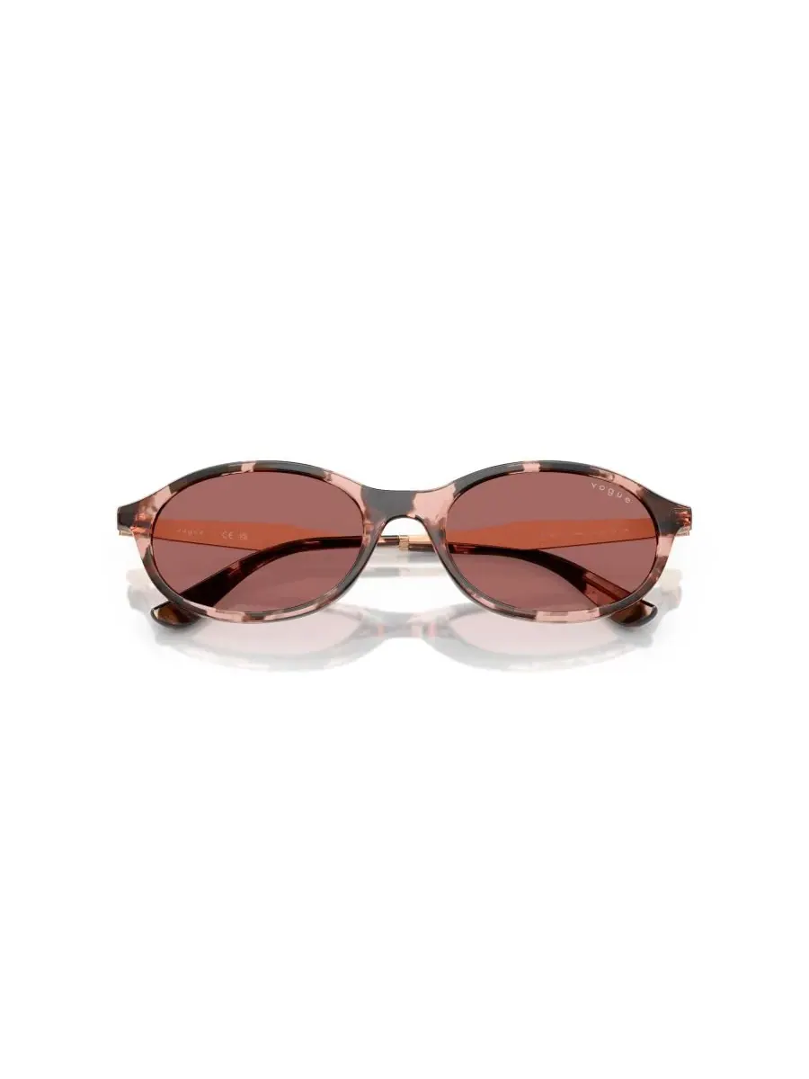 Женские овальные солнцезащитные очки, VO5625S Vogue Eyewear — изображение 6 из 7, розовый