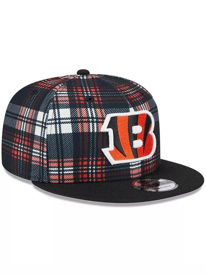 Мужская черная бейсболка Cincinnati Bengals 2024 Sideline Statement 9FIFTY Snapback New Era — изображение 2 из 4, черный