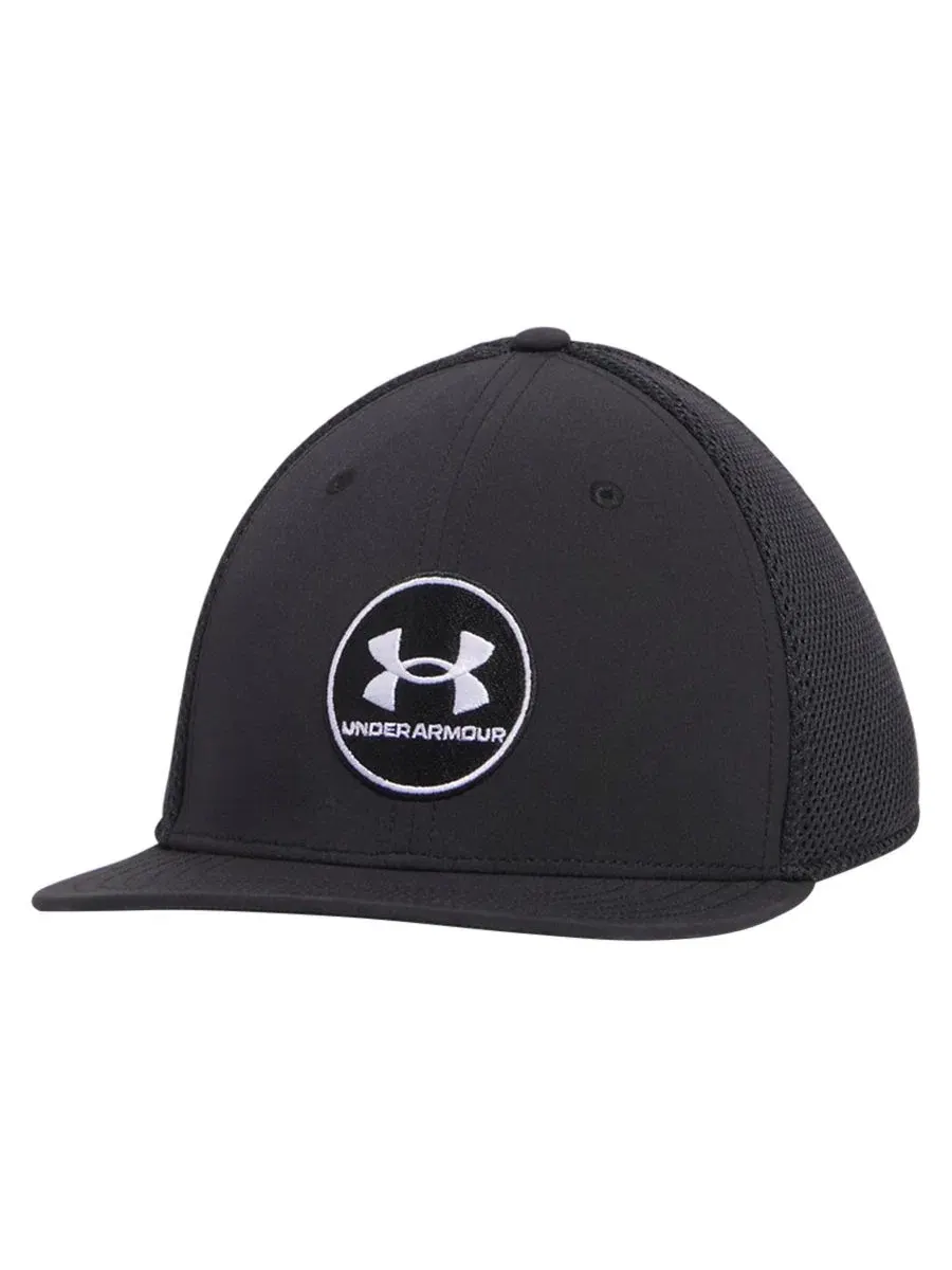 Кепка с принтом и логотипом Under Armour — изображение 2 из 3, черный/белый