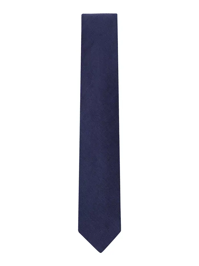 Мужской галстук Howard Textured Tommy Hilfiger — изображение 2 из 5, синий