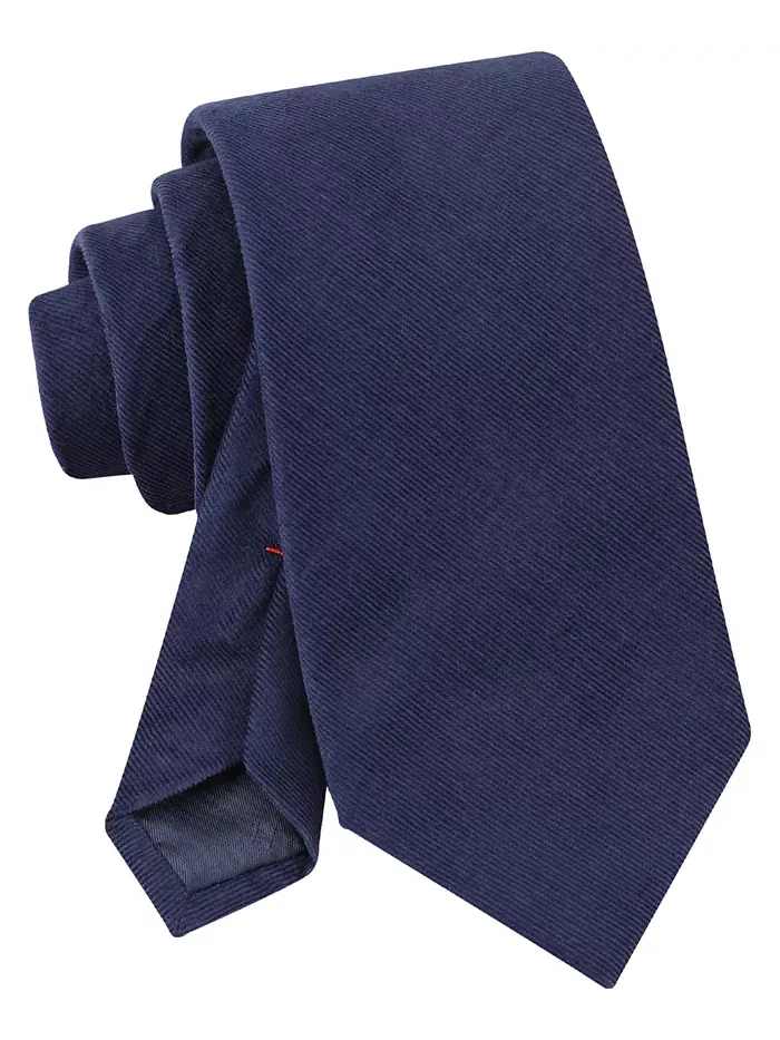 Мужской галстук Howard Textured Tommy Hilfiger — изображение 4 из 5, синий