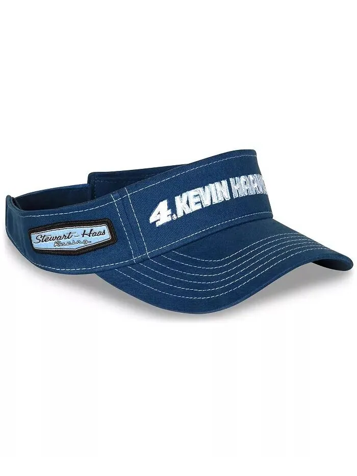 Мужской темно-синий козырек Kevin Harvick Stewart-Haas Racing Team Collection — изображение 3 из 4