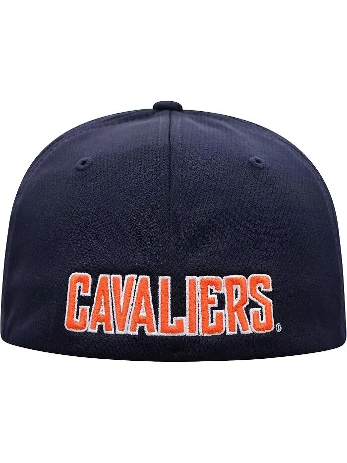 Мужская темно-синяя шляпа с гибким логотипом Virginia Cavaliers Reflex Top Of The World — изображение 4 из 4, темно-синий