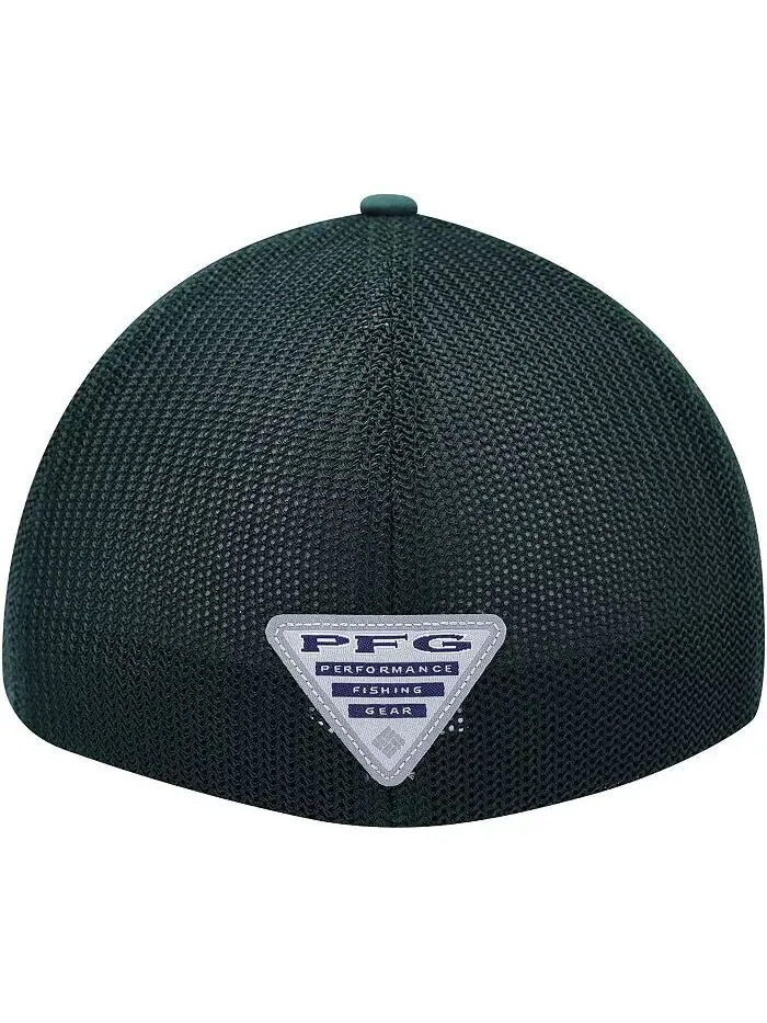 Мужская зеленая кепка Michigan State Spartans PFG Hooks Flex Hat Columbia — изображение 2 из 4, зеленый