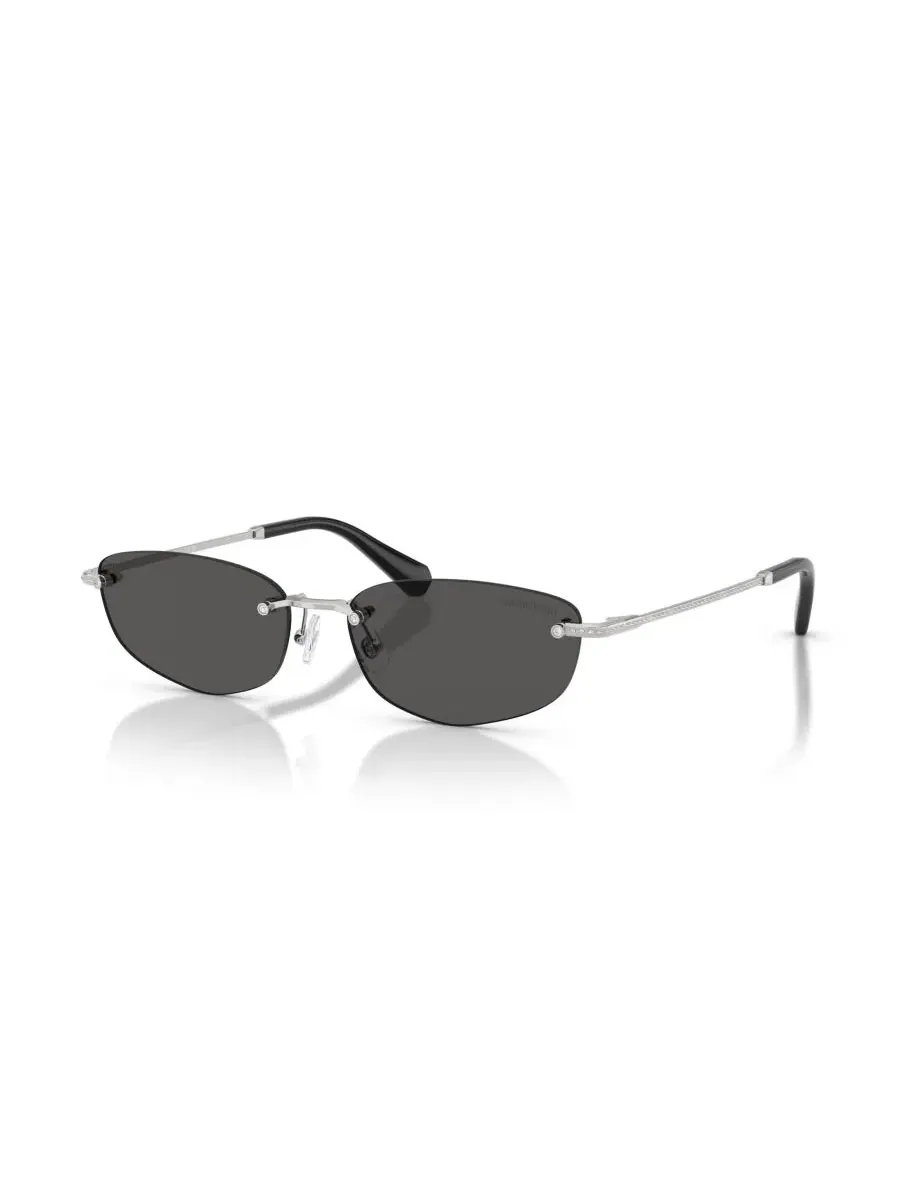 Женские солнцезащитные очки с геометрическим рисунком, SK7045D Swarovski
