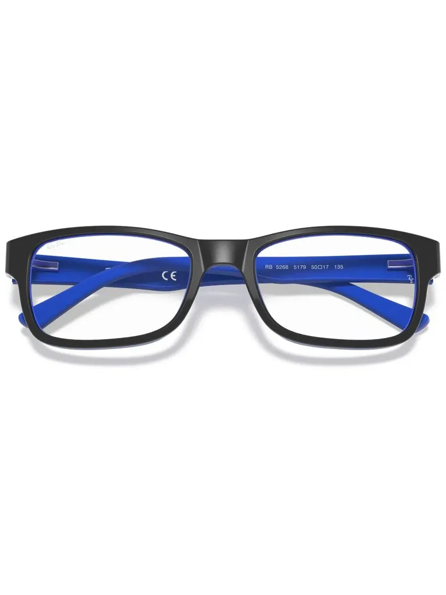 Очки унисекс прямоугольной формы RX5268 Ray-Ban — изображение 14 из 16, черный