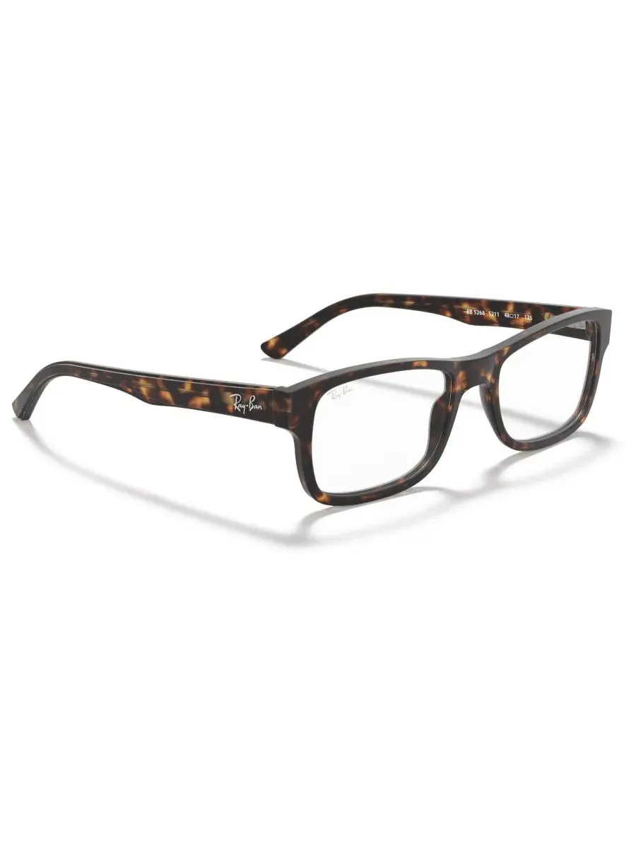 Очки унисекс прямоугольной формы RX5268 Ray-Ban — изображение 13 из 16, синий черный