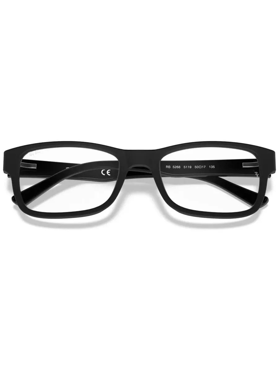 Очки унисекс прямоугольной формы RX5268 Ray-Ban — изображение 14 из 16, синий черный