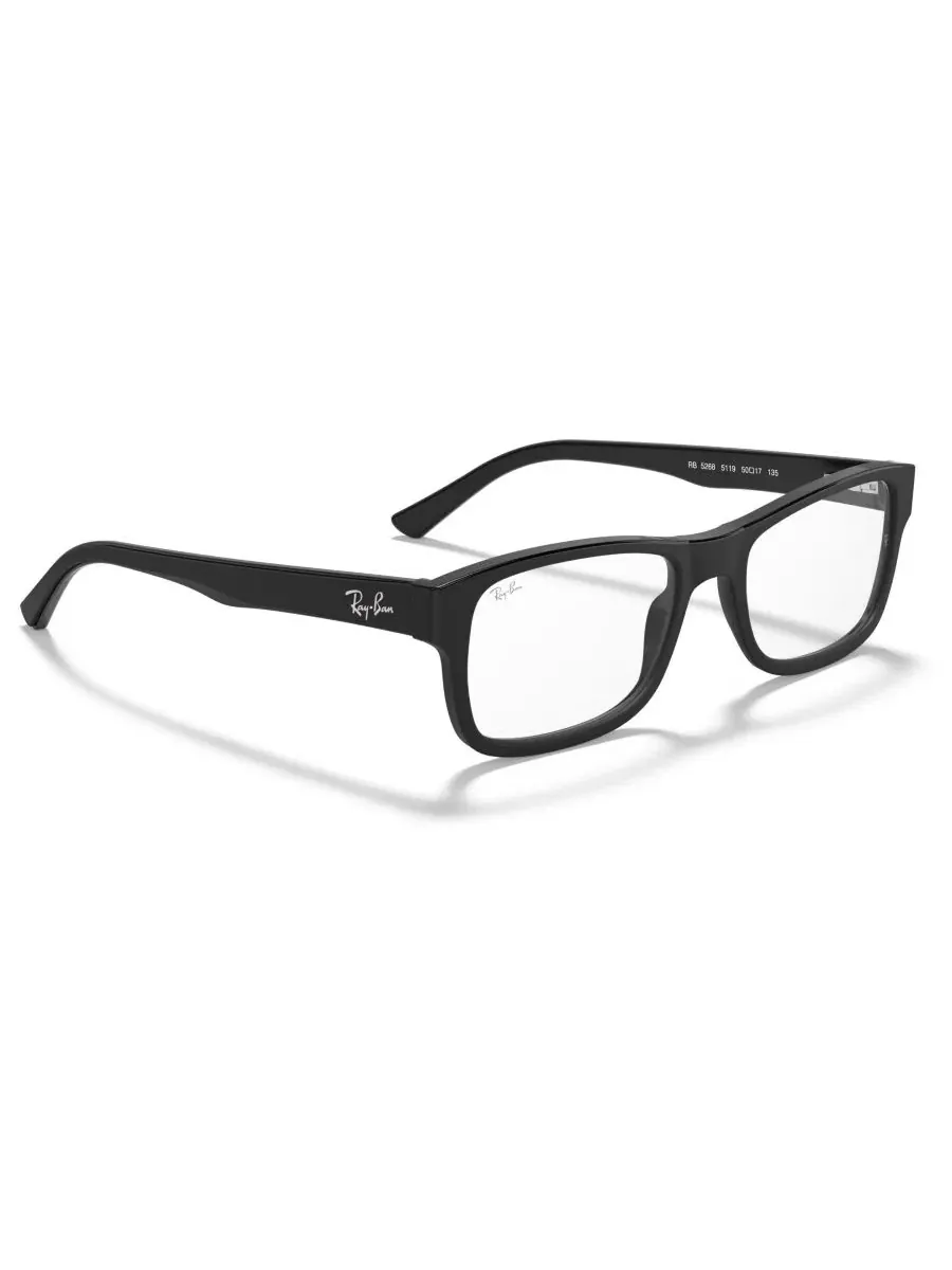 Очки унисекс прямоугольной формы RX5268 Ray-Ban — изображение 16 из 16, синий черный