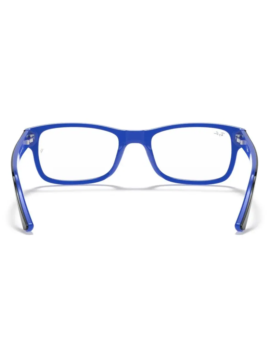 Очки унисекс прямоугольной формы RX5268 Ray-Ban — изображение 4 из 16, синий черный