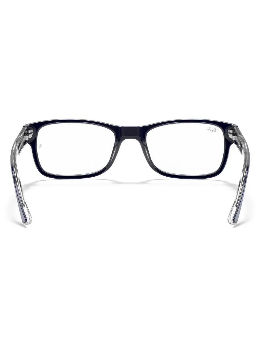 Очки унисекс прямоугольной формы RX5268 Ray-Ban — изображение 9 из 16, синий черный