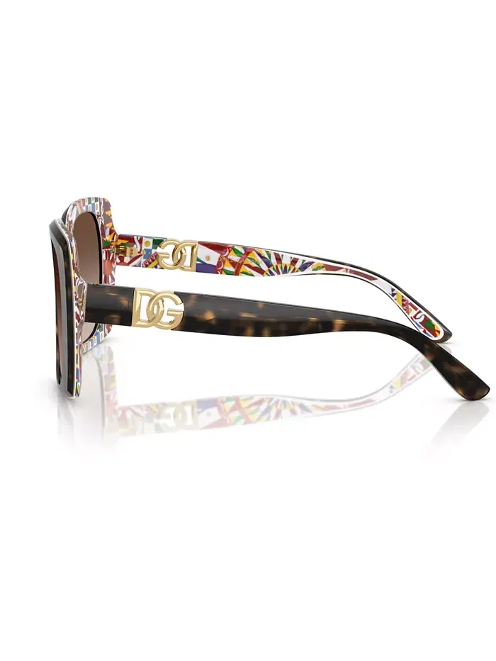 Женские солнцезащитные очки DG4475 Dolce&Gabbana — изображение 3 из 7, белый