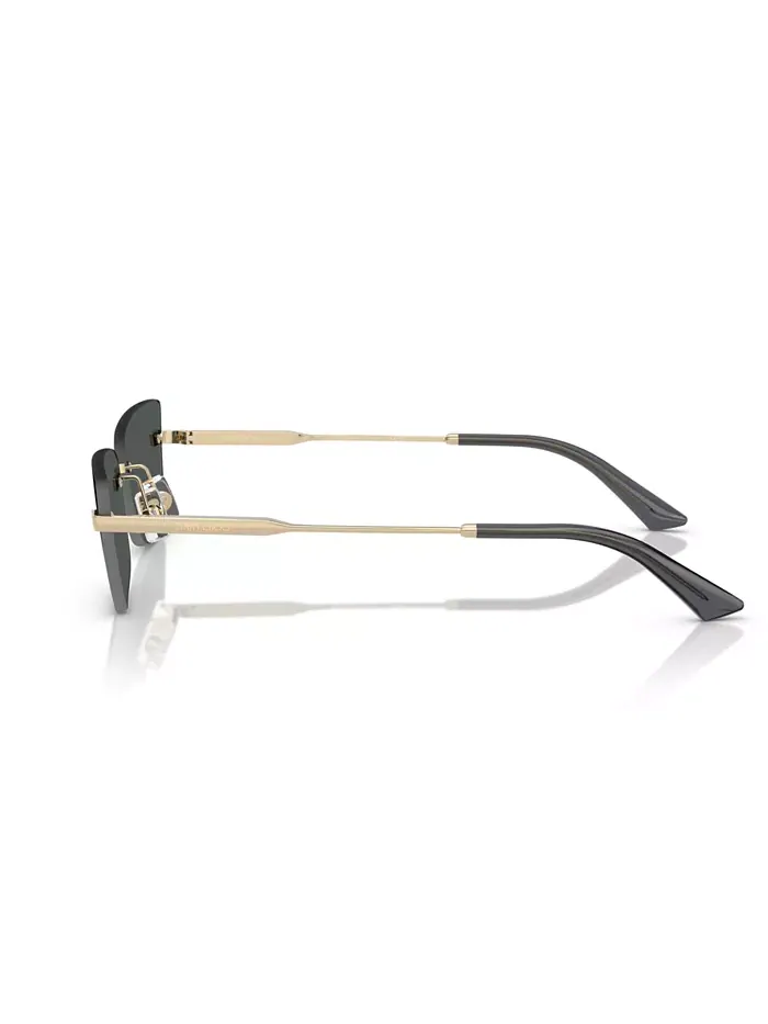 Женские солнцезащитные очки JC4012 Jimmy Choo — изображение 8 из 10, серебряный