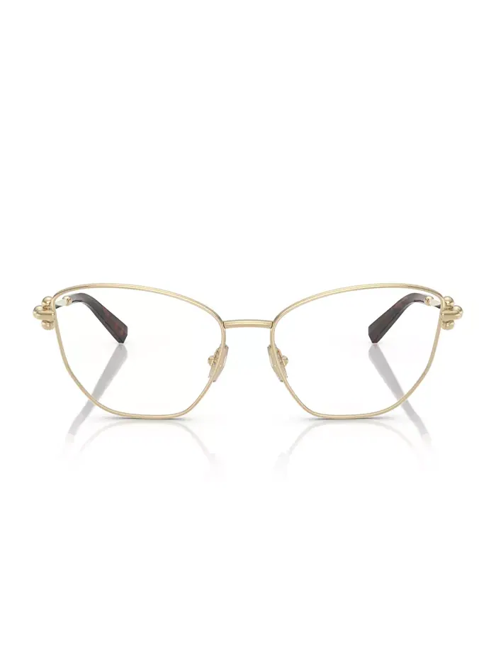 Женские очки "кошачий глаз", TF1166 Tiffany & Co. — изображение 2 из 6, бледный золотистый