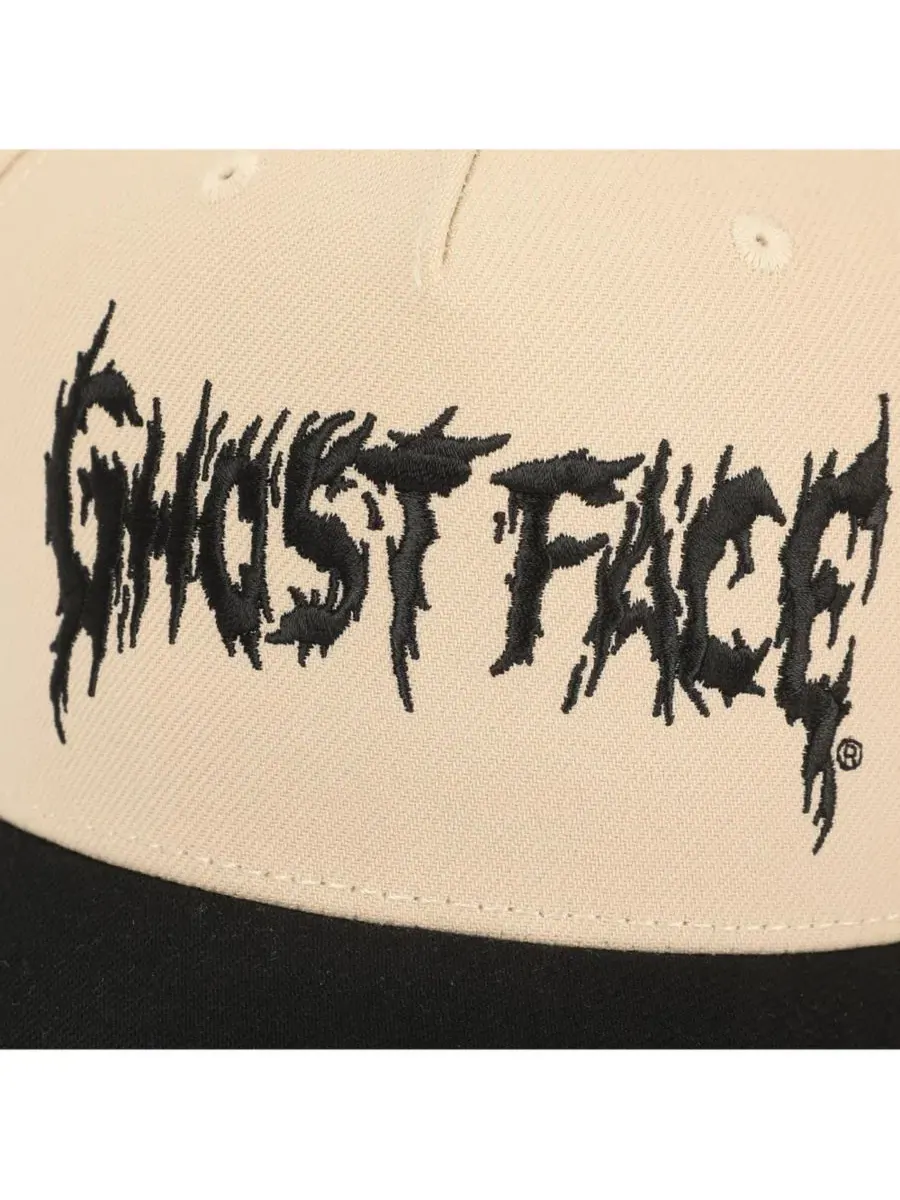 Вышитая канва B104, кепка-снепбек A-Frame Ghostface — изображение 6 из 7, белый