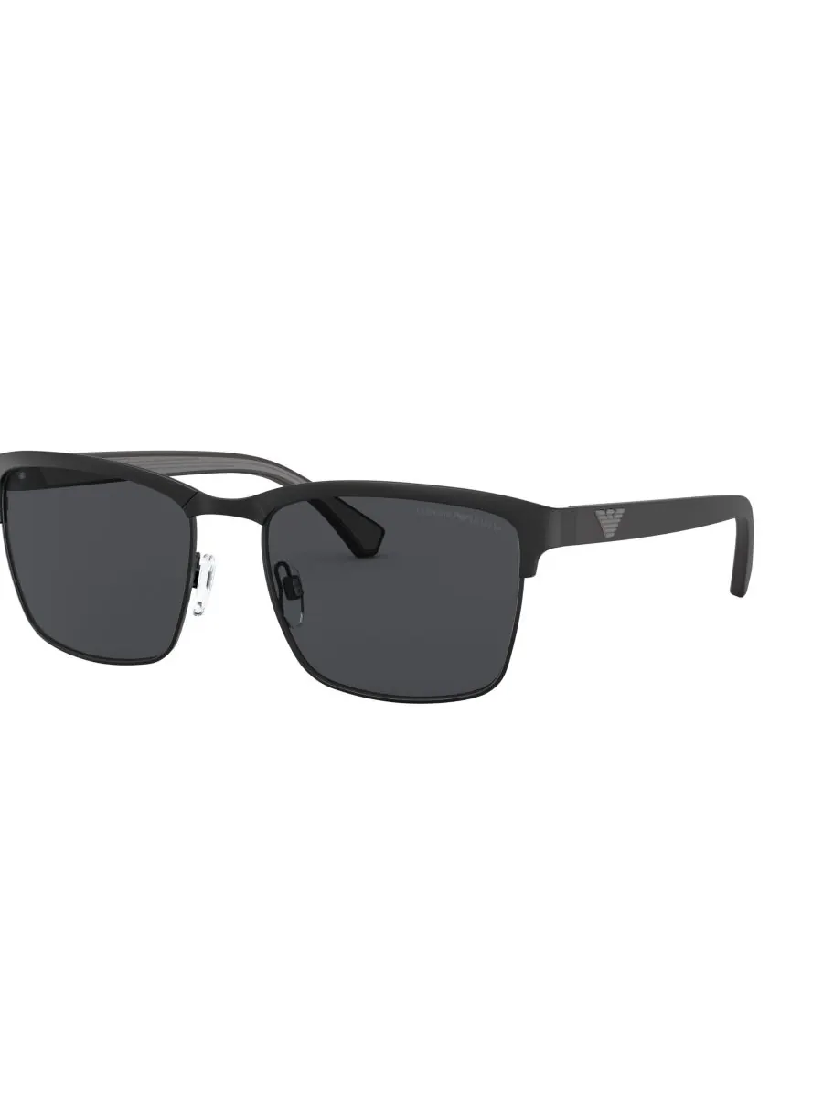 Мужские солнцезащитные очки Emporio Armani Matte Black