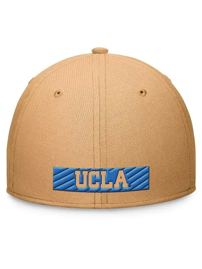 Мужская кепка цвета хаки UCLA Bruins 2024 Sideline Flex Hat Jordan — изображение 4 из 4