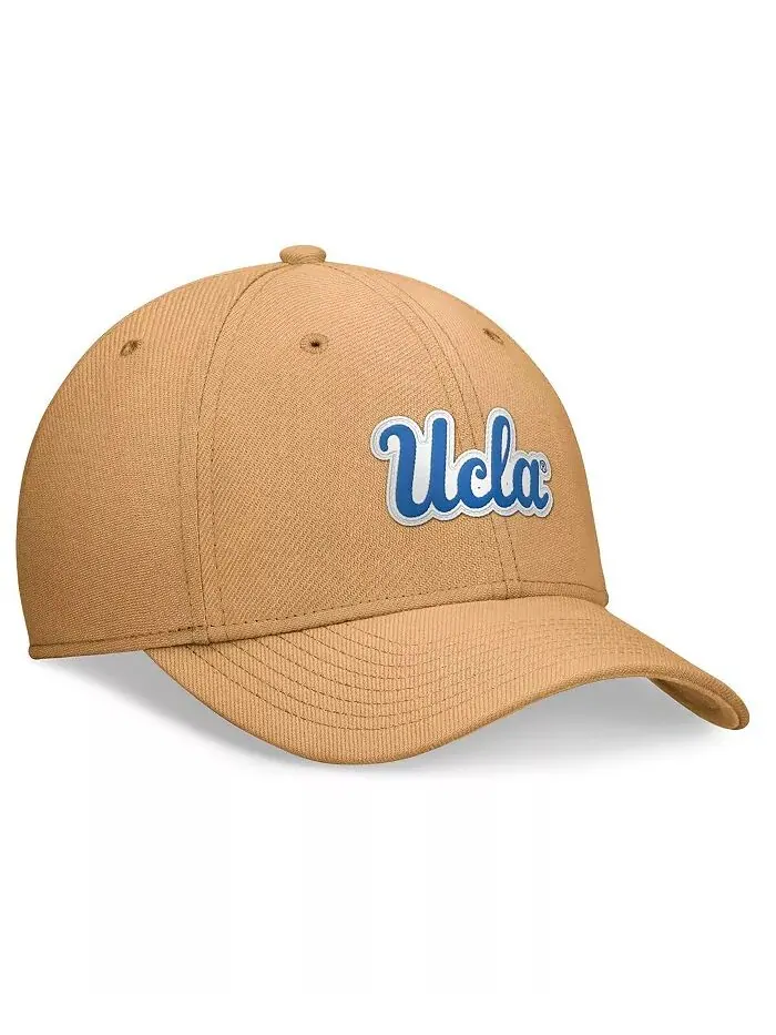 Мужская кепка Sideline Flex цвета хаки UCLA Bruins 2024 Jordan — изображение 3 из 4