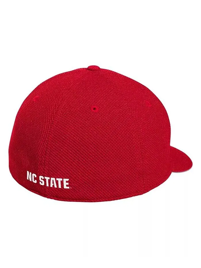 Мужская белая бейсбольная кепка NC State Wolfpack для поля Adidas — изображение 2 из 2, белый