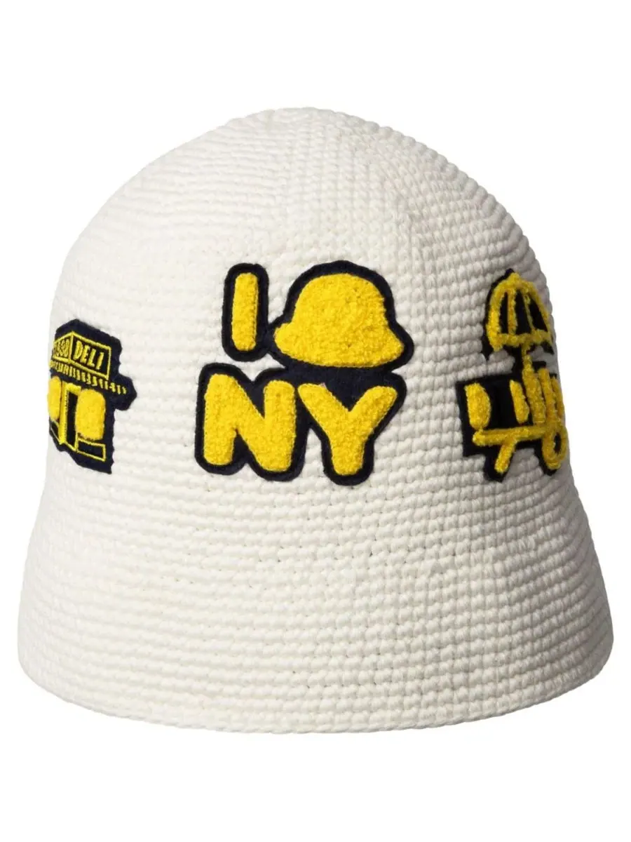 Вязаная шапка из Нью-Йорка Kangol — изображение 1 из 3, белый