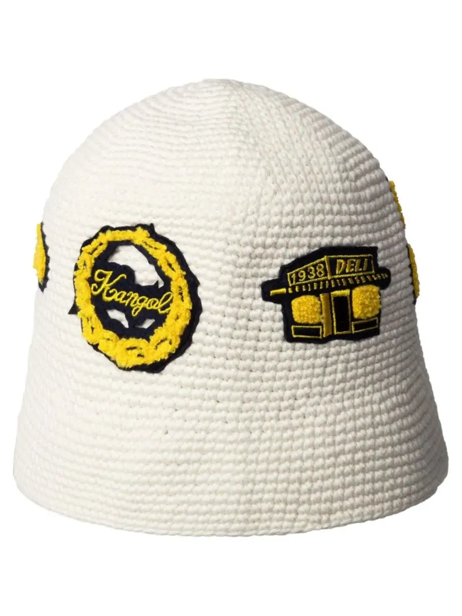 Вязаная шапка из Нью-Йорка Kangol — изображение 2 из 3, белый