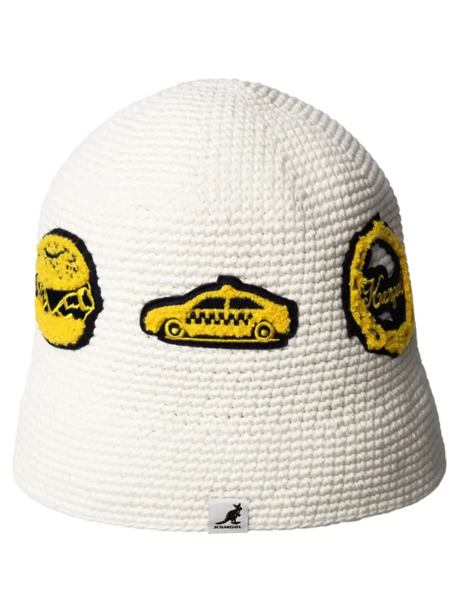 Вязаная шапка из Нью-Йорка Kangol — изображение 3 из 3, белый