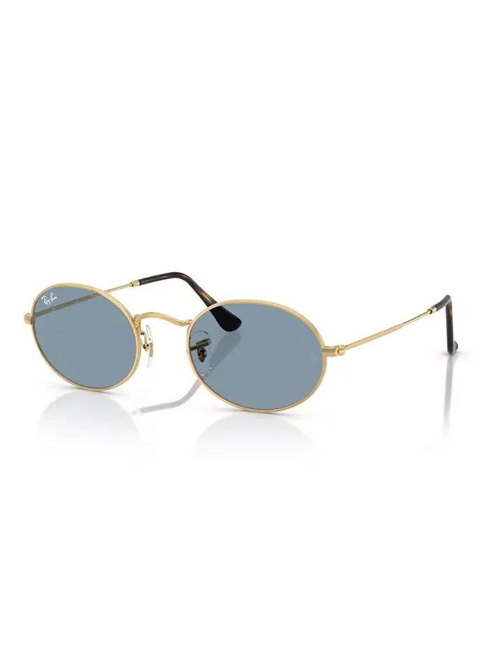 Унисекс овальные металлические солнцезащитные очки, RB3547 Ray-Ban