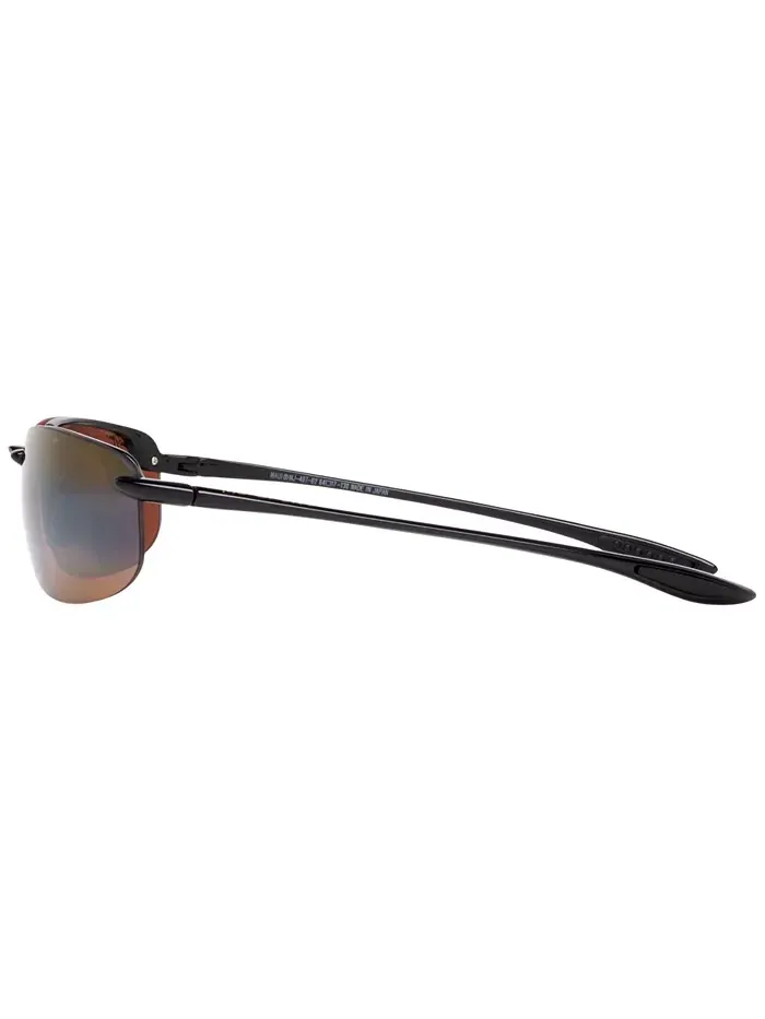 Поляризационные солнцезащитные очки Hookipa, 407 Maui Jim — изображение 8 из 8, черный/коричневый