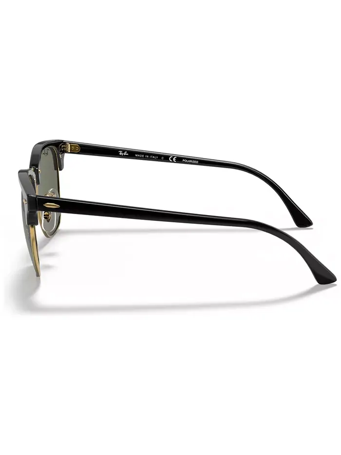 Мужские поляризованные солнцезащитные очки Club Master, RB3016 Ray-Ban — изображение 2 из 9, черный