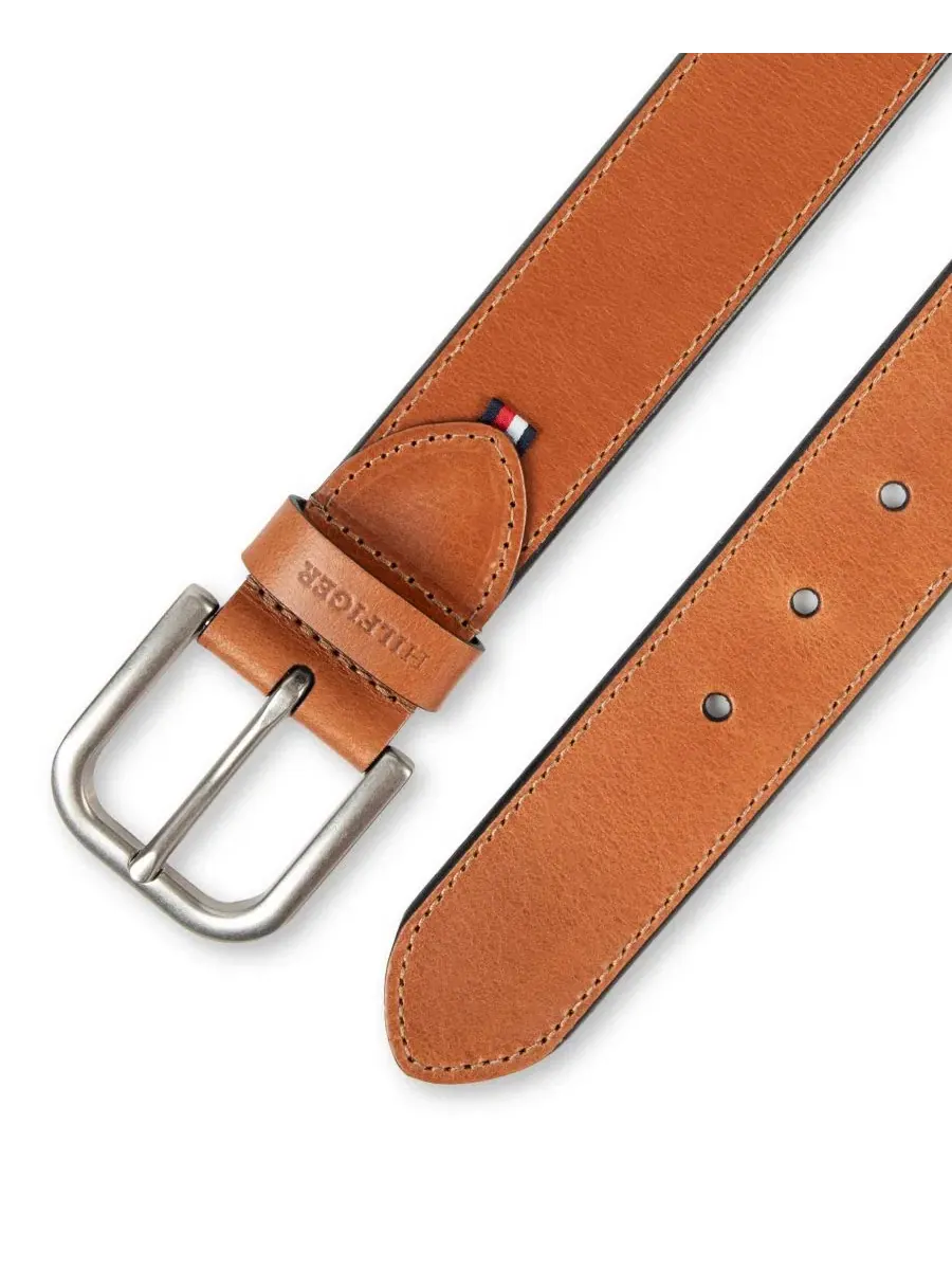 Ремень с пряжкой-харнесс Tommy Hilfiger — изображение 3 из 5, бежевый