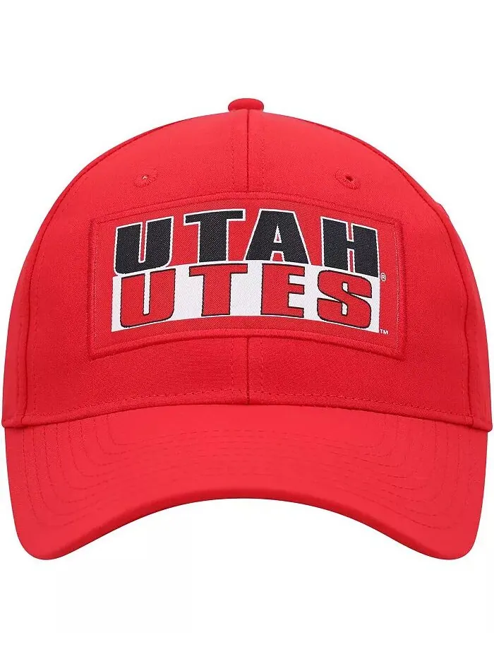 Мужская красная кепка-кнопка Utah Utes Positraction Colosseum — изображение 2 из 2
