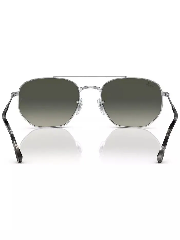 Солнцезащитные очки унисекс Ray-Ban — изображение 4 из 7, серебристый