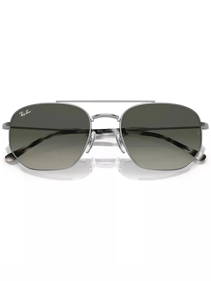 Солнцезащитные очки унисекс Ray-Ban — изображение 6 из 7, серебристый