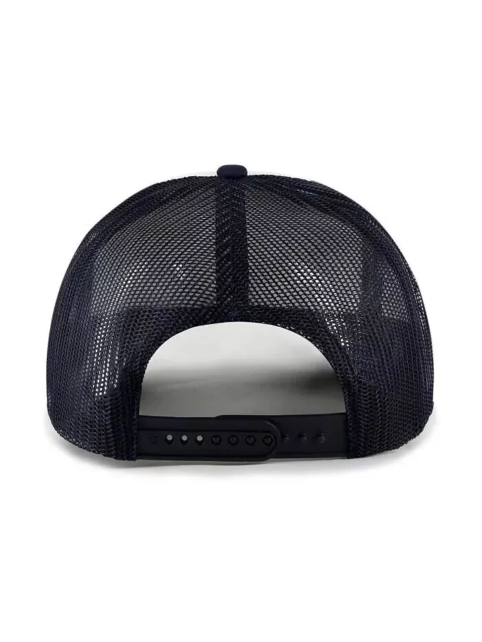 Мужская белая, темно-синяя кепка дальнобойщика Michigan Wolverines Article Foam Front '47 Brand — изображение 2 из 2