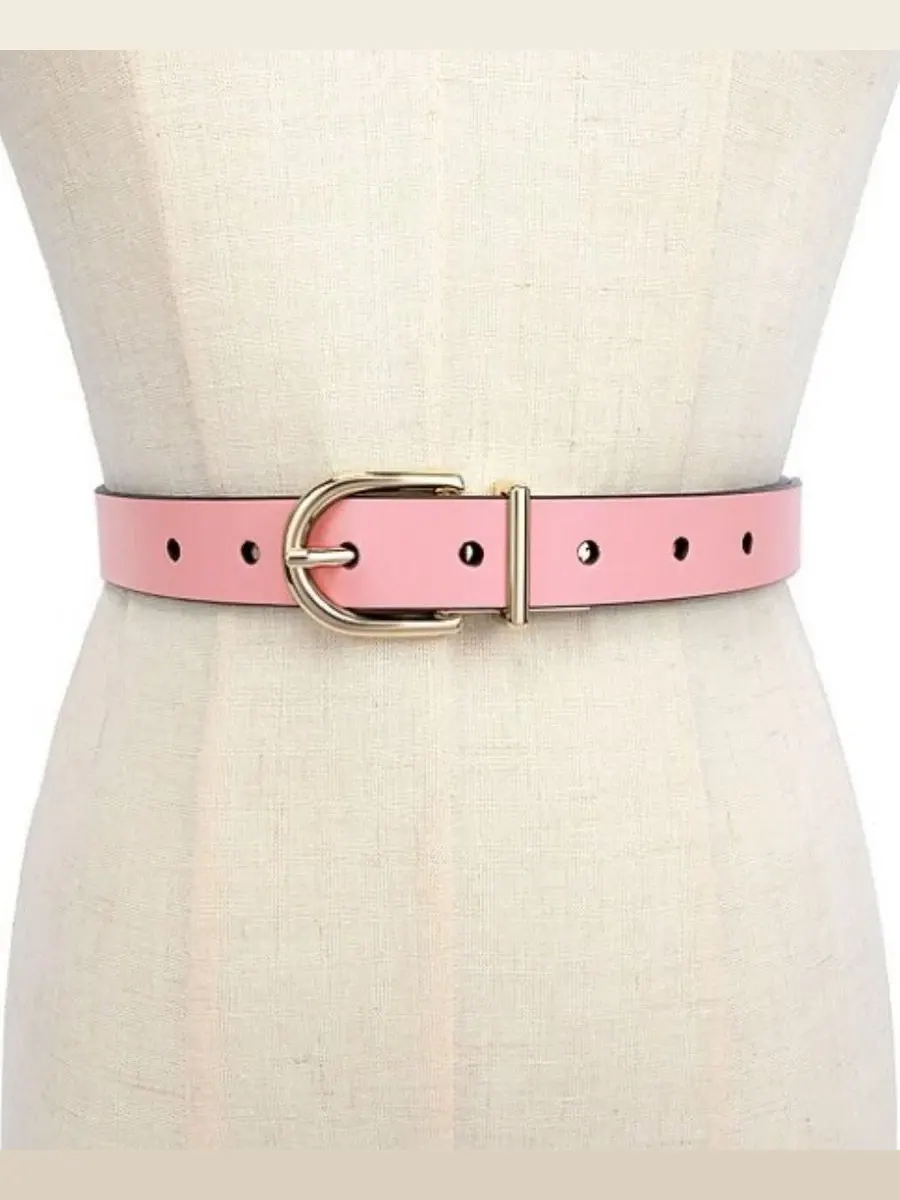 Женский реверсивный ремень с пряжкой-застежкой kate spade new york, Guava Slice — изображение 5 из 8
